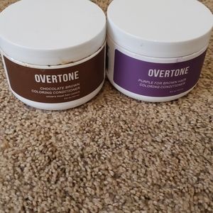 Overtone in brown & purple
